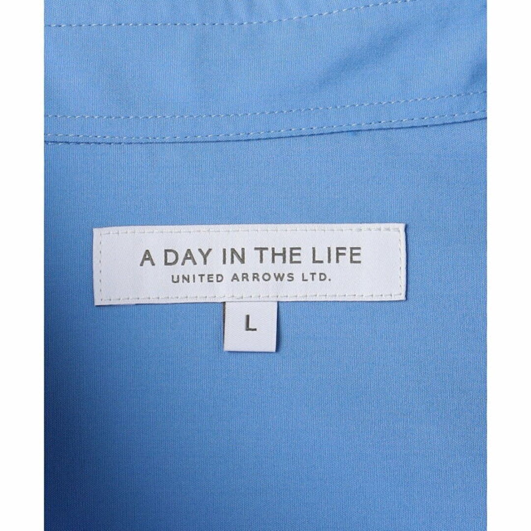 a day in the life(アデイインザライフ)の【LT.BLUE】ソリッド フォーム レギュラーカラーシャツ<A DAY IN THE LIFE> メンズのトップス(シャツ)の商品写真