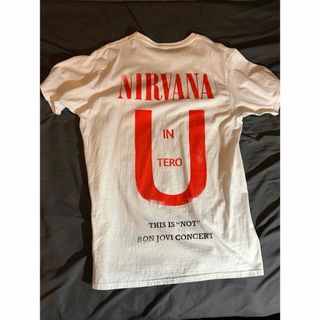 フィアオブゴッド(FEAR OF GOD)のNIRVANA IN UTERO ツアーtシャツ　ニルヴァーナ　90s　手刷り(Tシャツ/カットソー(半袖/袖なし))