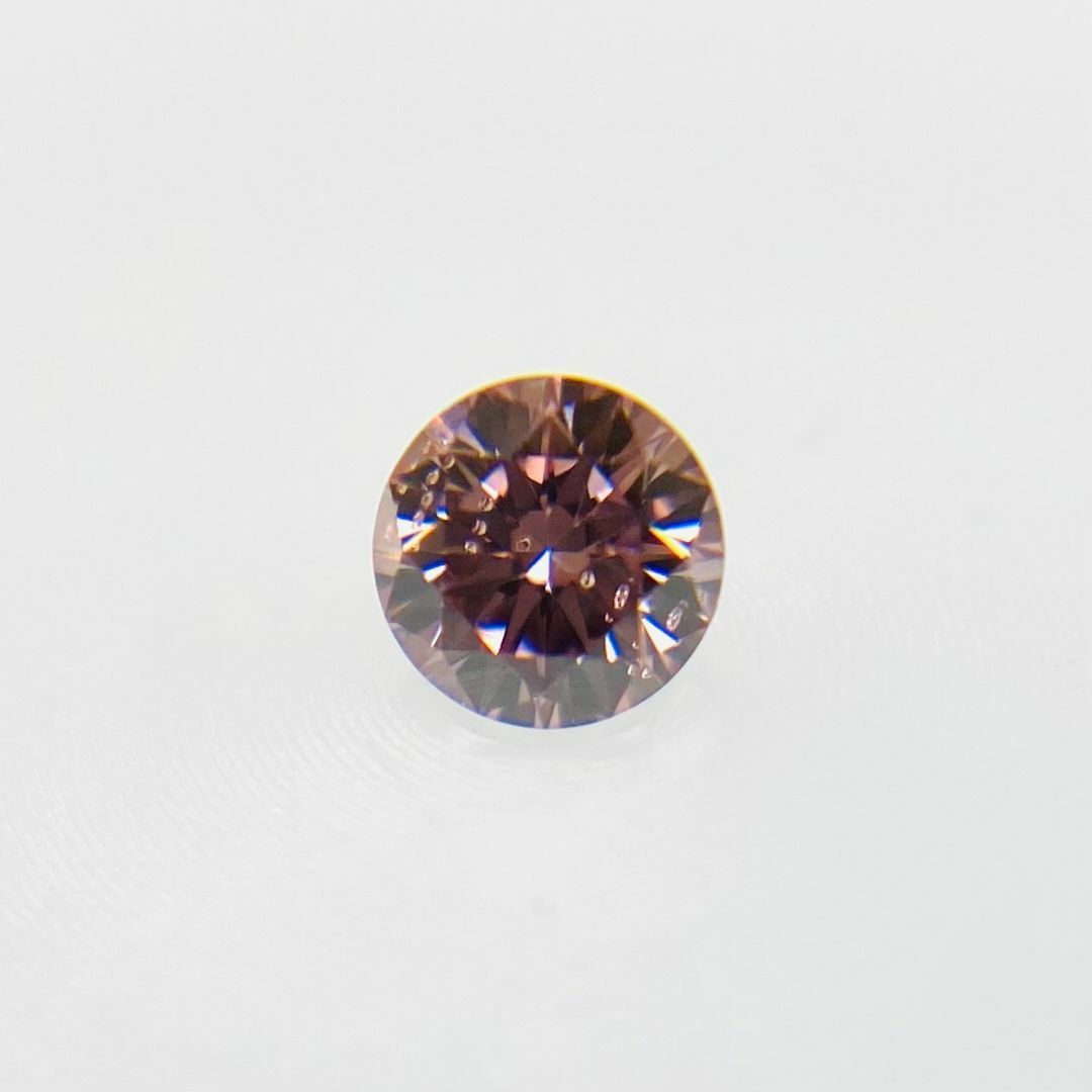 FANCY INTENSE PINK 0.071ct/RD/RT2583/CGL レディースのアクセサリー(その他)の商品写真