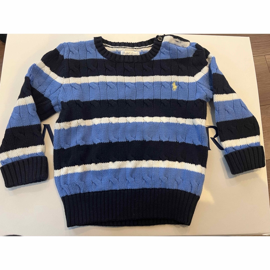 Ralph Lauren(ラルフローレン)のラルフローレンニット キッズ/ベビー/マタニティのキッズ服男の子用(90cm~)(ニット)の商品写真