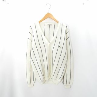 ラコステ(LACOSTE)の LACOSTE 70s CHEMISE CARDIGAN STRIPE (ニット/セーター)