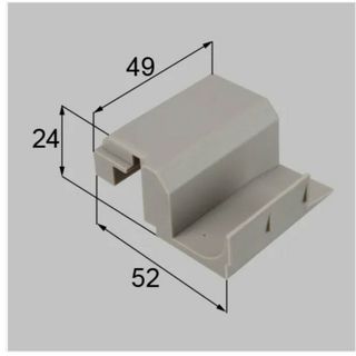 TOSTEM - LIXIL トステム 下枠ストッパー 窓 部品 [ASP635ER] 20個