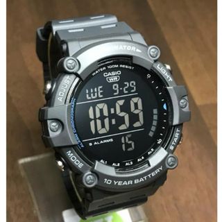 カシオ(CASIO)のカシオ　デジタル腕時計　未使用新品　海外モデル　ビッグフェイス　プレゼント(腕時計(デジタル))