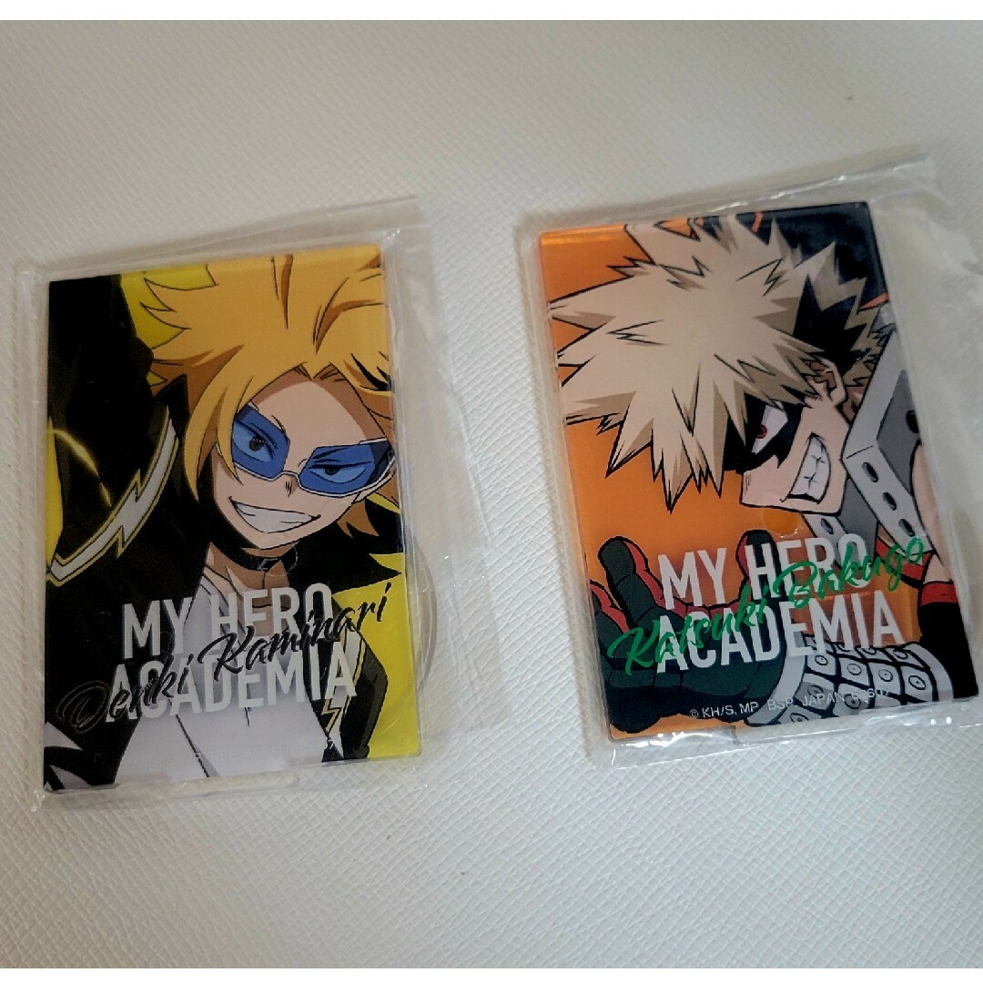 ヒロアカ 爆豪勝己 上鳴電気 アクスタ MY HERO ACADEMIA エンタメ/ホビーのアニメグッズ(その他)の商品写真