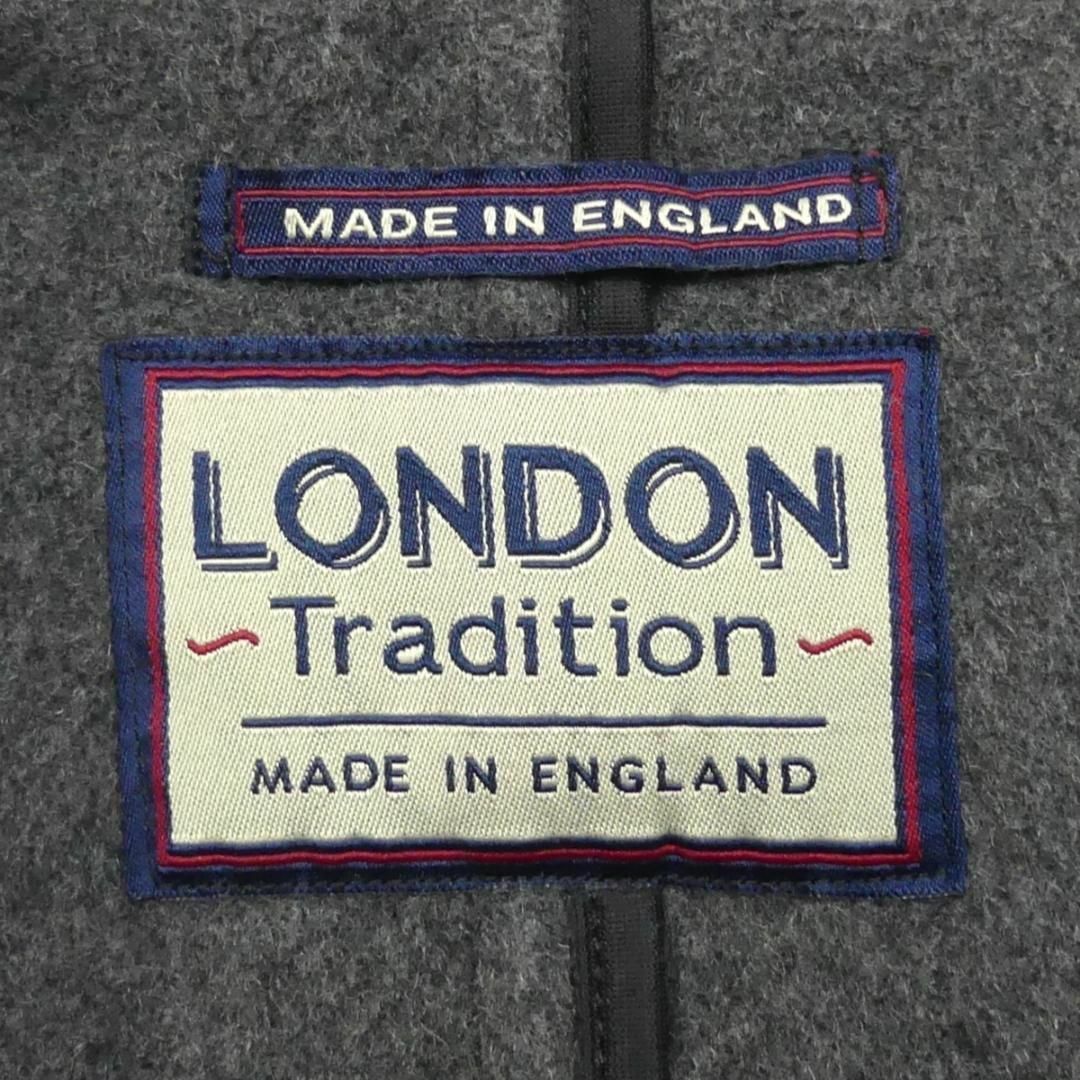 LONDON TRADITION(ロンドントラディション)の英国製 ダッフルコート ロンドントラディション 36 古着 メンズ X7221 メンズのジャケット/アウター(その他)の商品写真