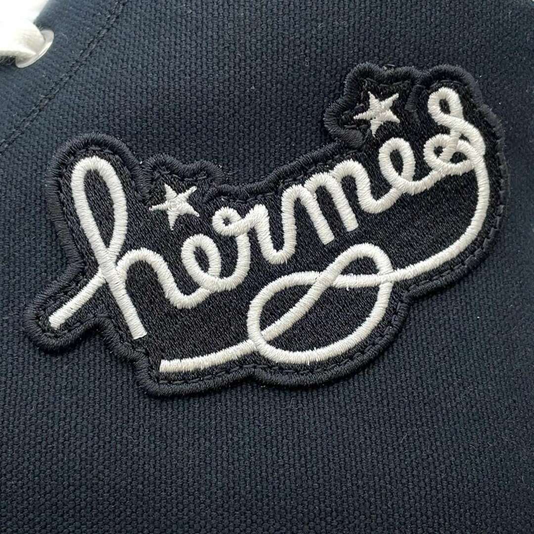 Hermes(エルメス)のエルメス スニーカー イリコ ハイカット キャンバス メンズサイズ43 HERMES 靴 黒 メンズの靴/シューズ(スニーカー)の商品写真