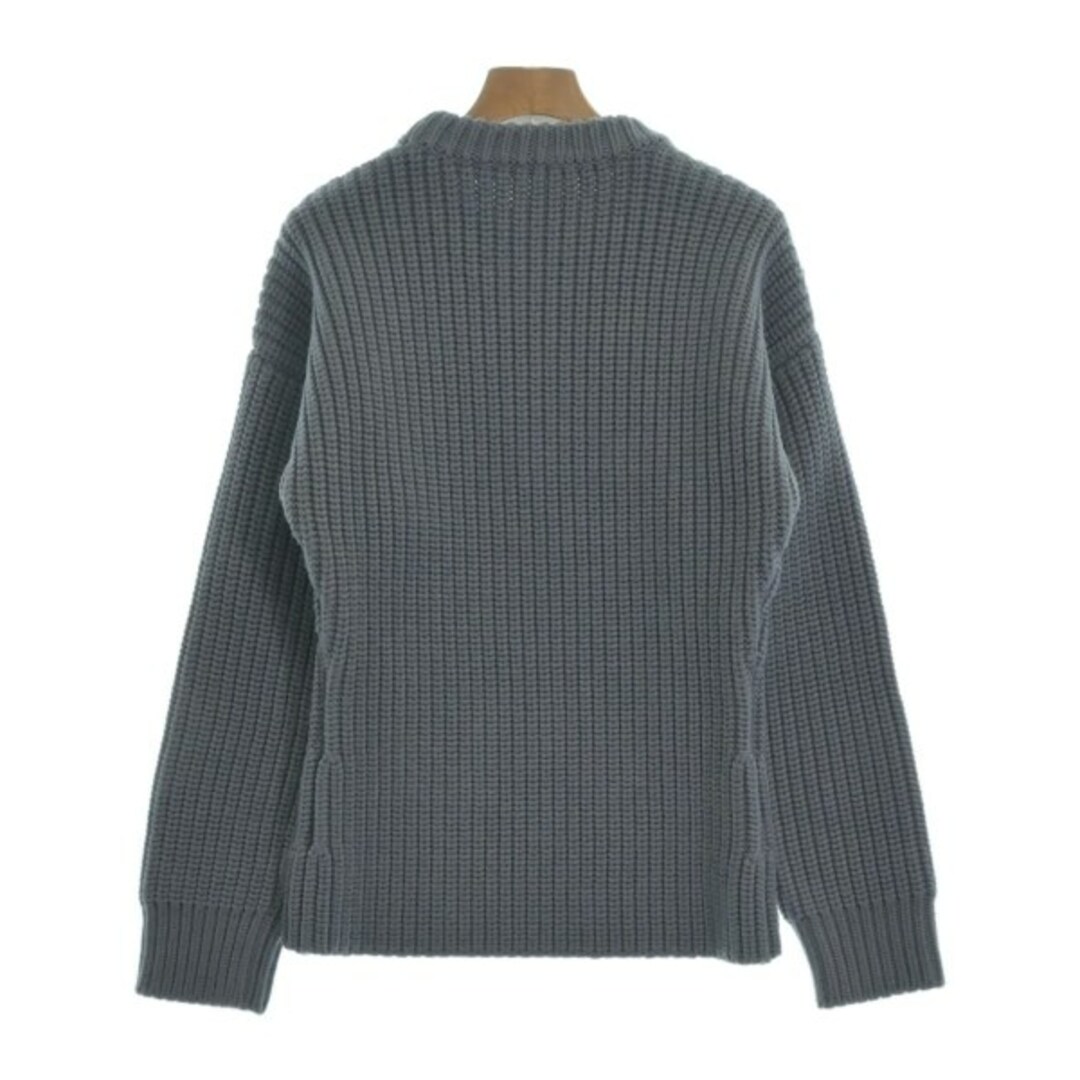 Jil Sander(ジルサンダー)のJIL SANDER ニット・セーター 34(XXS位) ブルーグレー系 【古着】【中古】 レディースのトップス(ニット/セーター)の商品写真