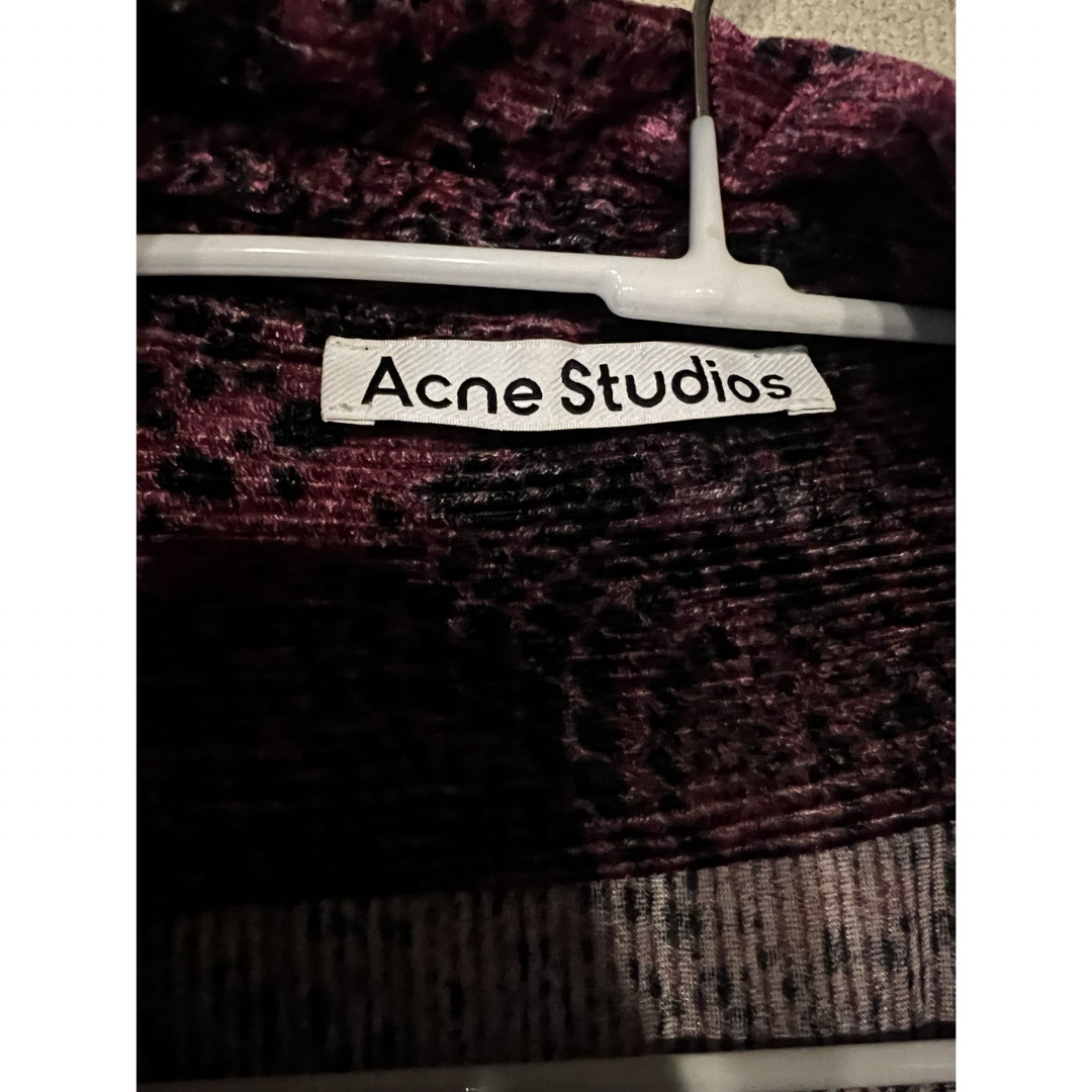 Acne Studios(アクネストゥディオズ)のAcne studios ベロアシャツ メンズのトップス(シャツ)の商品写真