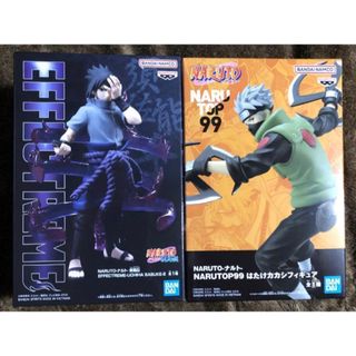 バンプレスト(BANPRESTO)のNARUTO 疾風伝 フィギュア　うちはサスケ　はたけカカシ(アニメ/ゲーム)