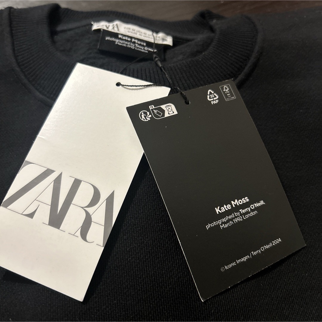 ZARA(ザラ)のケイト❤︎モス　スウェットシャツ レディースのトップス(Tシャツ(長袖/七分))の商品写真