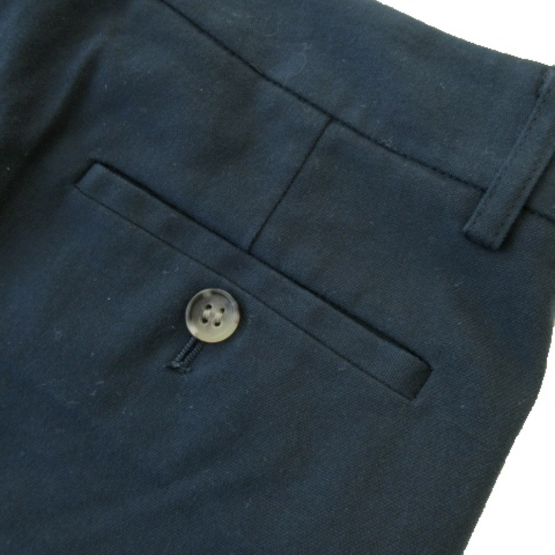 theory(セオリー)のセオリー パンツ ショート ハーフ スリム ストレッチ キャンバス XO 紺 レディースのパンツ(ショートパンツ)の商品写真