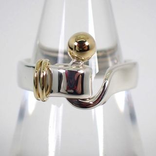 ティファニー(Tiffany & Co.)のティファニー 925/750フック＆アイ コンビ リング 8号[g241-28](リング(指輪))