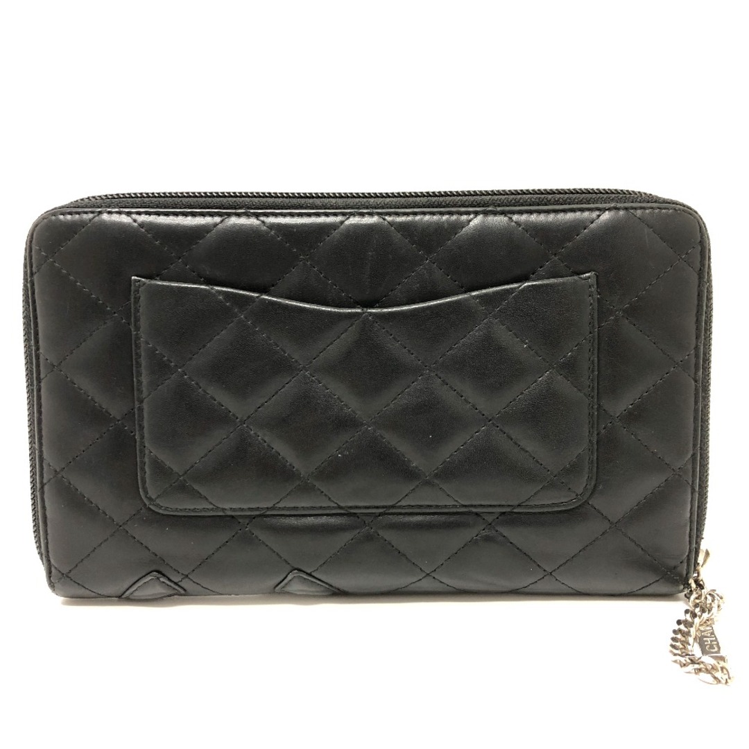 CHANEL(シャネル)のシャネル CHANEL CC ココマーク A26710 カンボンライン オーガナイザー トラベルケース ウォレット 長財布 ラムスキン ブラック レディースのファッション小物(財布)の商品写真