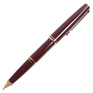 モンブラン(MONTBLANC)の良品 MONTBLANC モンブラン ジェネレーション ペン先K14 ホワイトスター EFニブ 万年筆 ボルドー×ゴールド  メンズ レディース ユニセックス(ペン/マーカー)