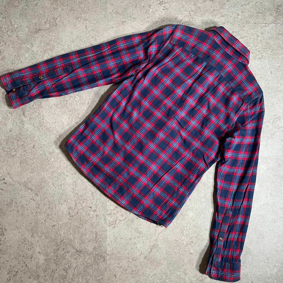 Abercrombie&Fitch(アバクロンビーアンドフィッチ)のAbercrombie&Ficth 厚手ネルシャツ タータンチェック 冬シャツ メンズのトップス(シャツ)の商品写真