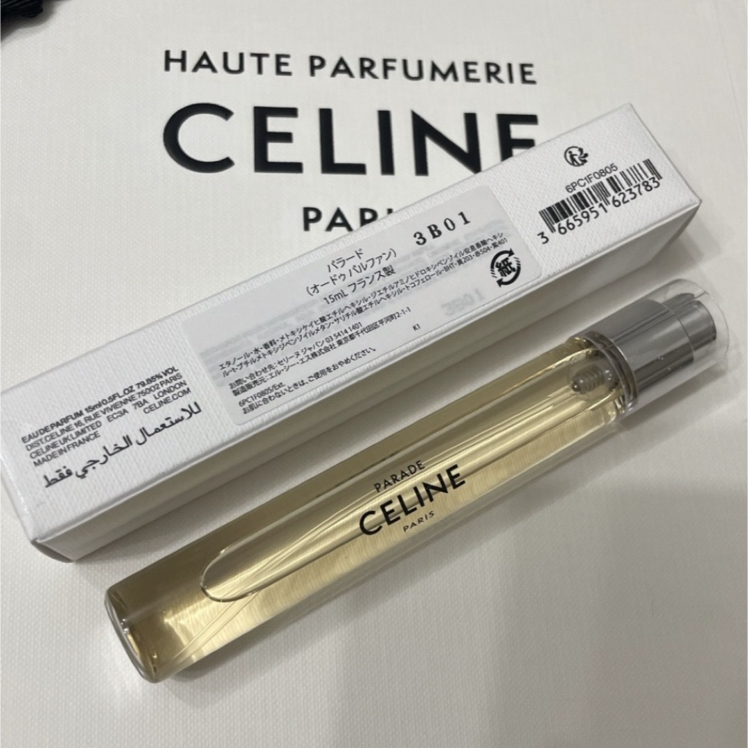 celine(セリーヌ)の新品　CELINE  PARADE  パラード オードゥパルファン 15ml コスメ/美容の香水(ユニセックス)の商品写真