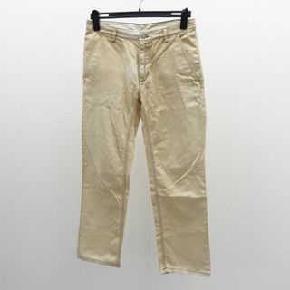 パタゴニア(patagonia)のpatagonia / パタゴニア ◆チノパン/Clean Color Pnats/ベージュ/W30 55225SP17 【メンズ/MEN/男性/ボーイズ/紳士】 【古着】 メンズファッション【中古】 [0220481393](ワークパンツ/カーゴパンツ)