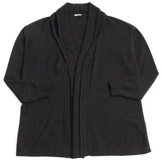 ディオール(Dior)の極美品 Dior HOMME ディオールオム 0H3420530089 キャメル100% オーバーサイズ フロントオープン ロング丈 カーディガン ブラウン XS イタリア製 正規品 メンズ(カーディガン)