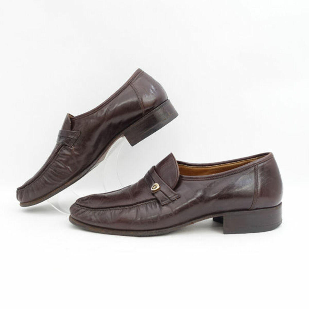 Bally(バリー)のBALLY / バリー ◆ローファー/レザー/ブラウン/サイズ7E(25.5cm) 【メンズ/MEN/男性/ボーイズ/紳士】【靴/クツ/シューズ/SHOES】 メンズファッション【中古】 [0220482268] メンズの靴/シューズ(ドレス/ビジネス)の商品写真