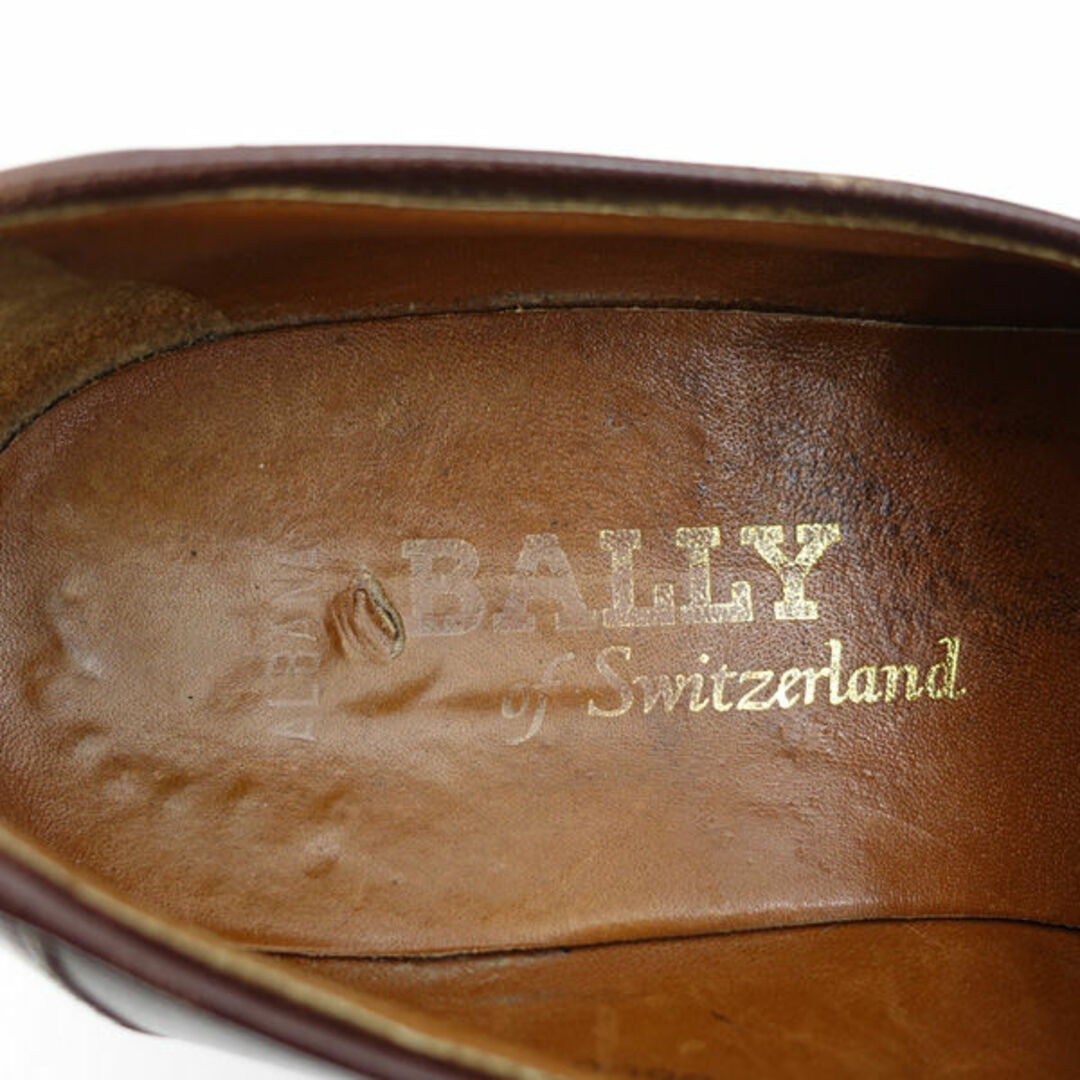 Bally(バリー)のBALLY / バリー ◆ローファー/レザー/ブラウン/サイズ7E(25.5cm) 【メンズ/MEN/男性/ボーイズ/紳士】【靴/クツ/シューズ/SHOES】 メンズファッション【中古】 [0220482268] メンズの靴/シューズ(ドレス/ビジネス)の商品写真