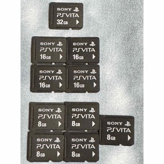 プレイステーションヴィータ(PlayStation Vita)のvita   メモリーカード　10枚　(その他)
