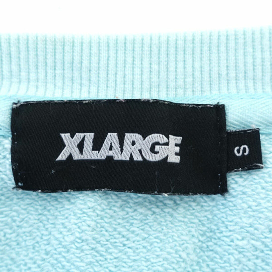 XLARGE(エクストララージ)のX-LARGE / エクストララージ ◆スウェット/トレーナー/ロゴプリント/水色/サイズS 01194215 【メンズ/MEN/男性/ボーイズ/紳士】 メンズファッション【中古】 [0220482511] メンズのトップス(その他)の商品写真