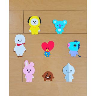 ハローBT21 キャラクター壁面(各種パーツ)