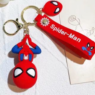 新品未使用 スパイダーマン キーホルダー(キーホルダー)