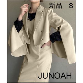 ジュノア(JUNOAH)のJUNOAH ショートジャケットセットマーメイドキャミワンピース(ロングワンピース/マキシワンピース)