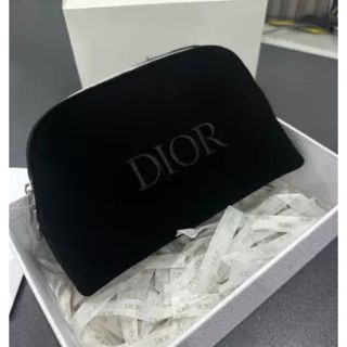 クリスチャンディオール(Christian Dior)の新品未使用　2024年 ディオール　ノベルティポーチベロア素材 (ポーチ)