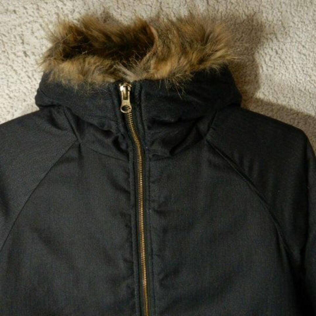 coen(コーエン)の8801　coen　コーエン　ジップ　中綿　パーカー　ブルゾン　ジャケット　 レディースのジャケット/アウター(ブルゾン)の商品写真