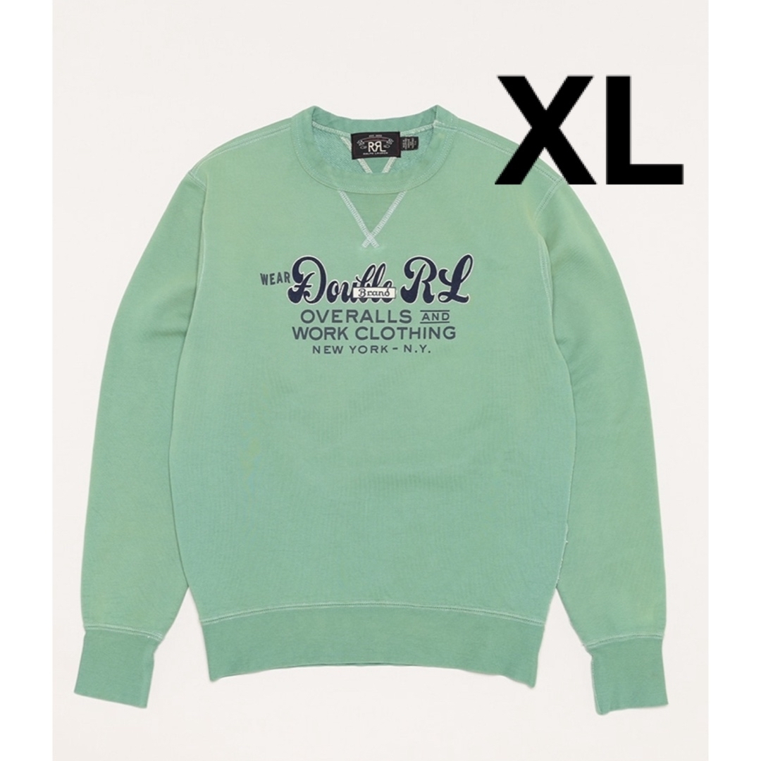 RRL(ダブルアールエル)のRRL Garment Dyed Logo Fleece Sweatshirt メンズのトップス(スウェット)の商品写真