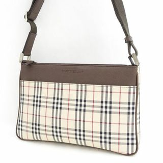 バーバリー(BURBERRY)のBURBERRY / バーバリー ◆ショルダーバッグ/斜めがけ/ノバチェック/ベージュ/ブラウン 【バッグ/バック/BAG/鞄/カバン】 レディースファッション【中古】 [0220483183](ショルダーバッグ)