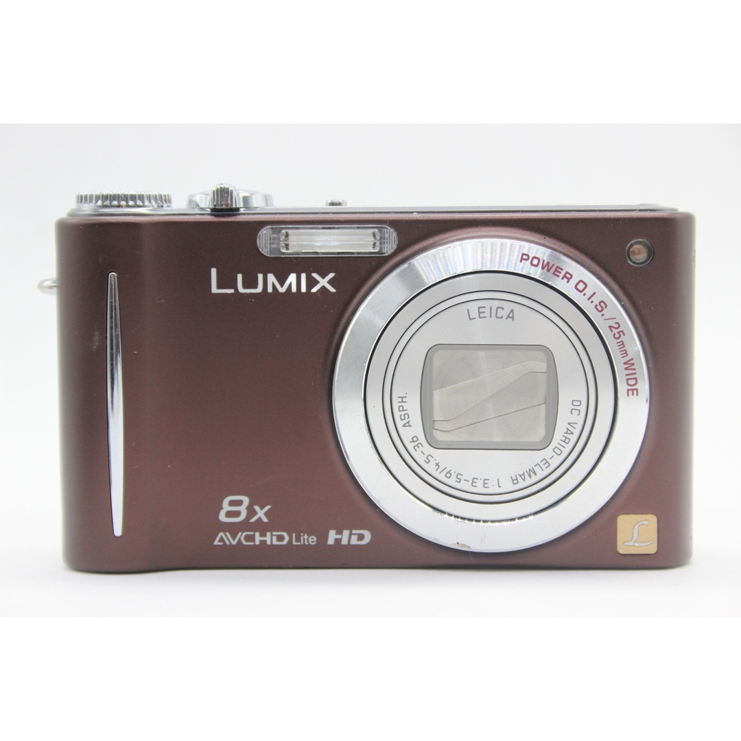 【返品保証】 パナソニック Panasonic LUMIX DMC-ZX3 ブラウン 8x バッテリー付き コンパクトデジタルカメラ  s7493 スマホ/家電/カメラのカメラ(コンパクトデジタルカメラ)の商品写真