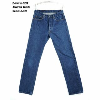 リーバイス(Levi's)のLevi's 501 DENIM PANTS USA 1987s W33 L38(デニム/ジーンズ)