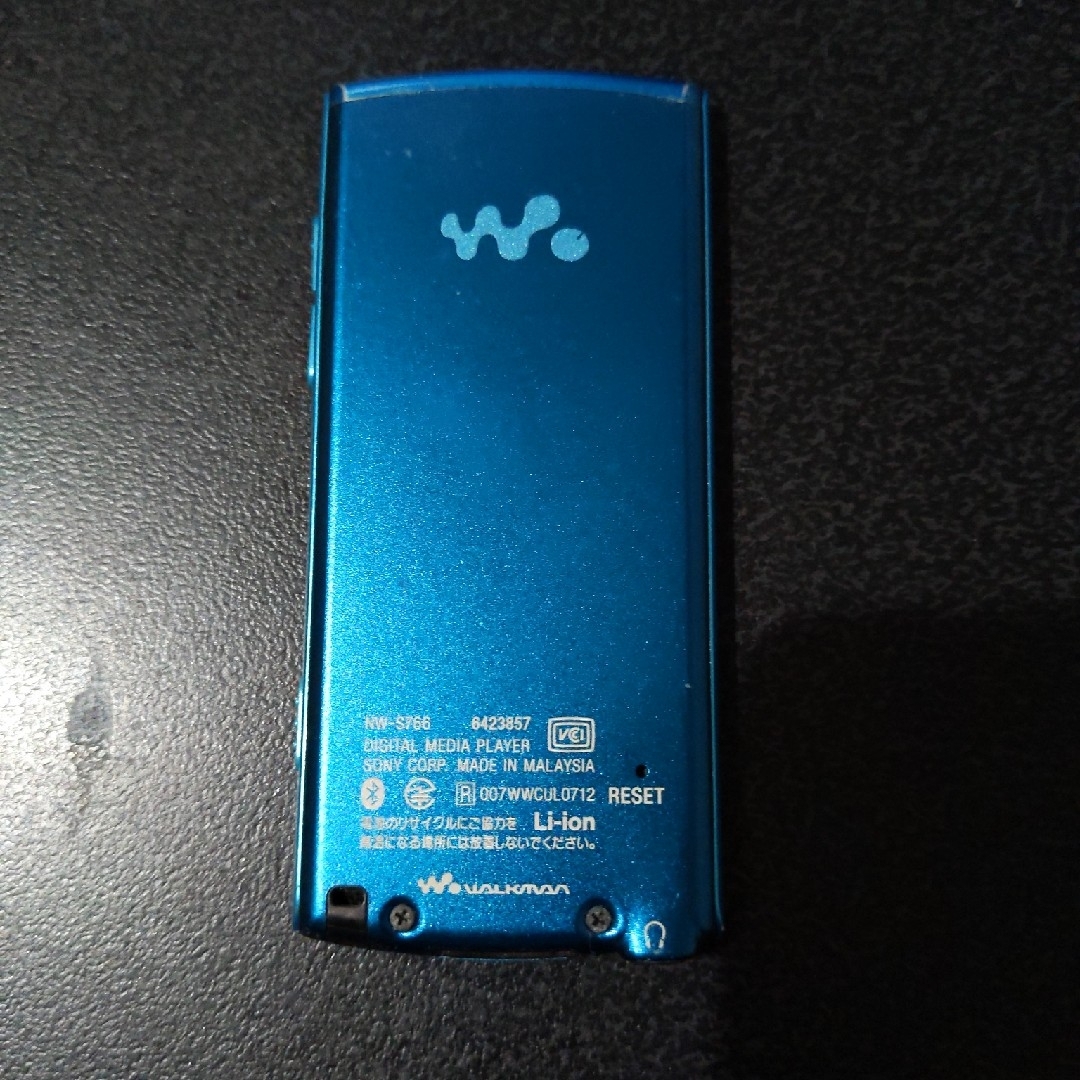 SONY(ソニー)のSONY　WALKMAN　NW-S766 箱なし　説明書なし スマホ/家電/カメラのオーディオ機器(ポータブルプレーヤー)の商品写真