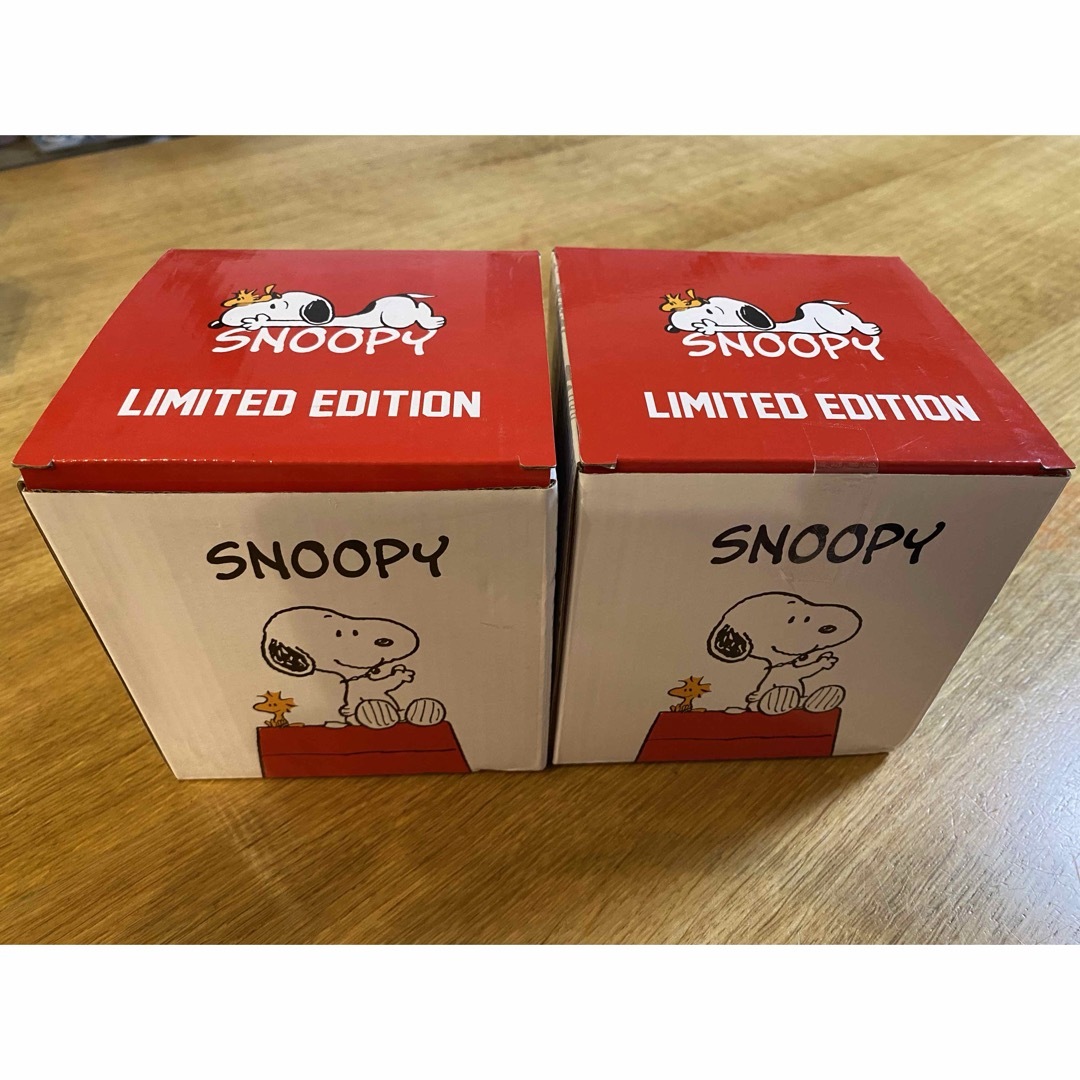 SNOOPY(スヌーピー)のスヌーピー　ダブルウォールグラス　2個セット インテリア/住まい/日用品のキッチン/食器(グラス/カップ)の商品写真