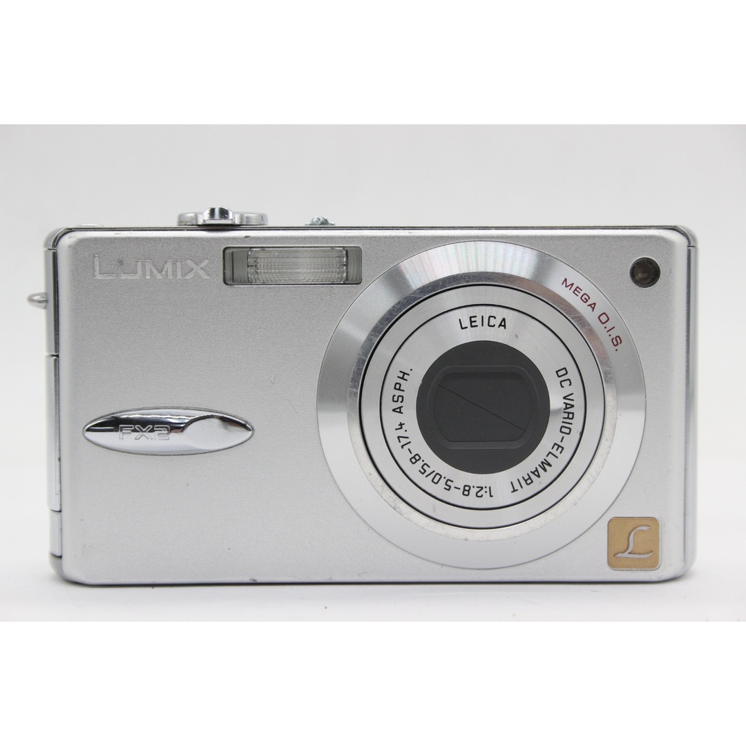 【返品保証】 パナソニック Panasonic LUMIX DMC-FX2 バッテリー付き コンパクトデジタルカメラ  s7506 スマホ/家電/カメラのカメラ(コンパクトデジタルカメラ)の商品写真