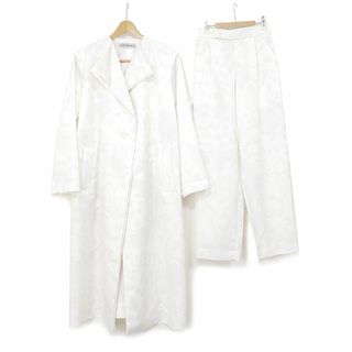 ISSEY MIYAKE - ISSEY MIYAKE セットアップ ホワイト ※上下で異なるサイズ