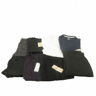 ムジルシリョウヒン(MUJI (無印良品))の無印良品 良品計画 ユニクロ UNIQLO 8点 セット シャツ パンツ S～M(シャツ)