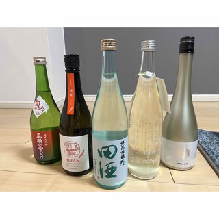 飲み比べ　人気日本酒　５本セット　720ml 4合(日本酒)