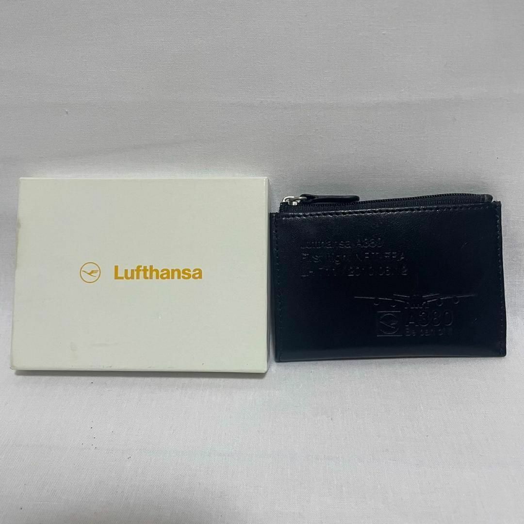 Lufthansa ルフトハンザ キーケース  黒 ブラック メンズ メンズのファッション小物(キーケース)の商品写真
