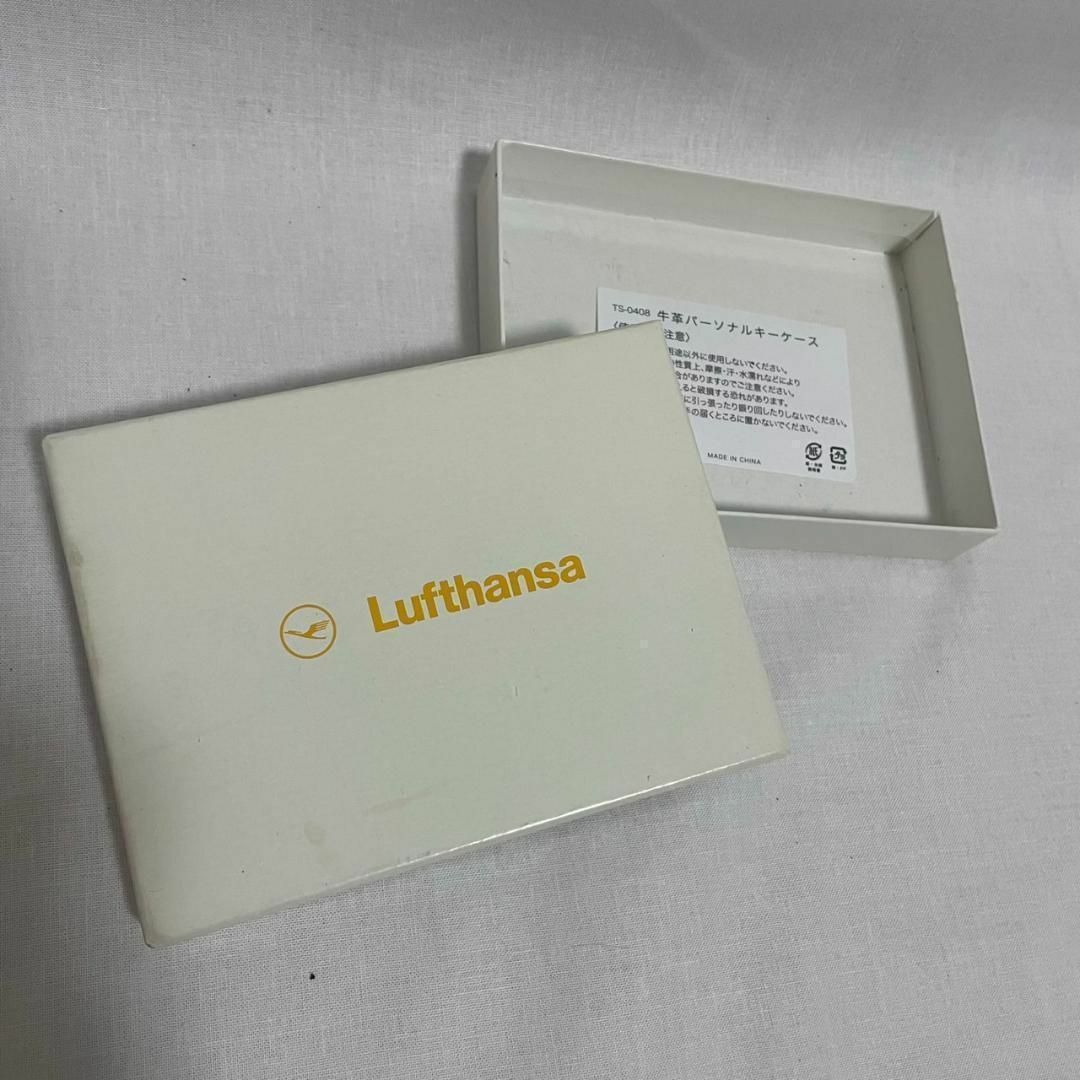 Lufthansa ルフトハンザ キーケース  黒 ブラック メンズ メンズのファッション小物(キーケース)の商品写真