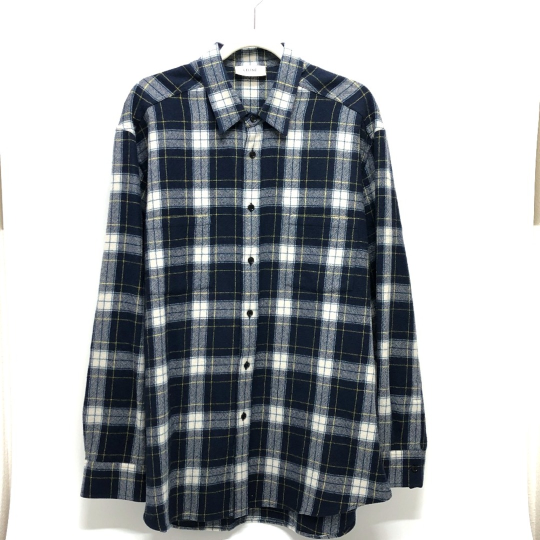CELINE - セリーヌ CELINE チェック 2C555198O Checked Wool CELINE - セリーヌ CELINE チェック 2C555198O Checked Wool