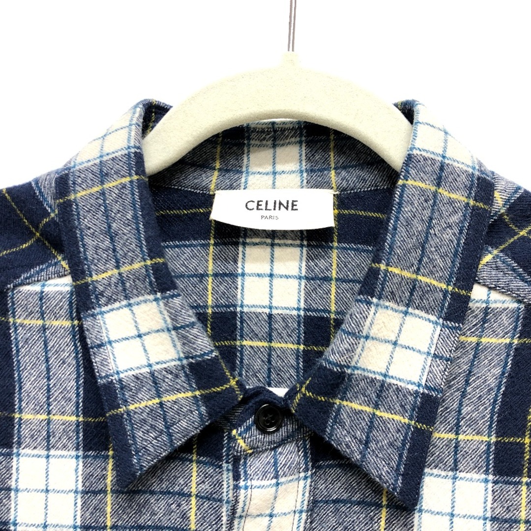 CELINE - セリーヌ CELINE チェック 2C555198O Checked Wool CELINE - セリーヌ CELINE チェック 2C555198O Checked Wool