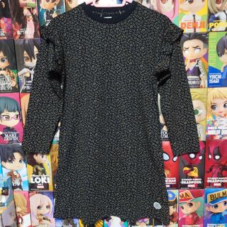 ☆ BEAMS  ビームス レオパード ヒョウ柄 長袖 ワンピース 130 ☆(ワンピース)