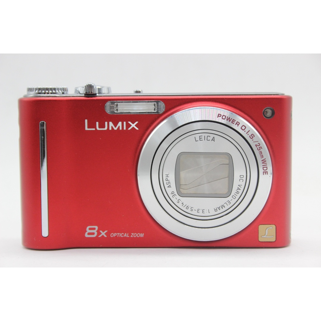 【美品 返品保証】 パナソニック Panasonic LUMIX DMC-ZX1 レッド 8x バッテリー付き コンパクトデジタルカメラ  s7521 スマホ/家電/カメラのカメラ(コンパクトデジタルカメラ)の商品写真