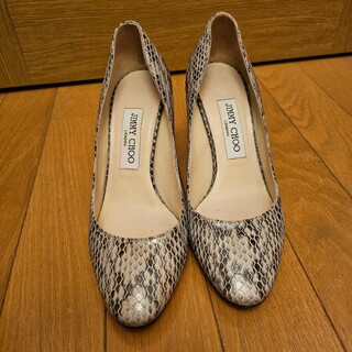 ジミーチュウ(JIMMY CHOO)のJIMMY CHOO　パンプス　パイソン(ハイヒール/パンプス)