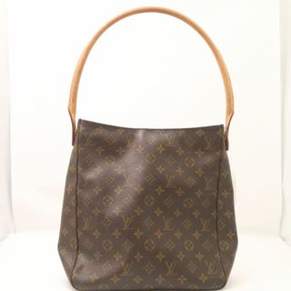 ルイヴィトン(LOUIS VUITTON)の美品 LOUIS VUITTON ルイヴィトン M51145 トートバッグ ショルダー　モノグラム ルーピングGM レディース AT95W1 (トートバッグ)