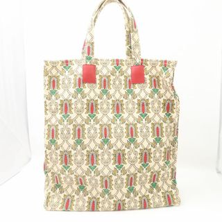 グッチ(Gucci)の美品 GUCCI グッチ GARDEN ガーデン トートバッグ ハンドバッグ AY5181W1 (トートバッグ)